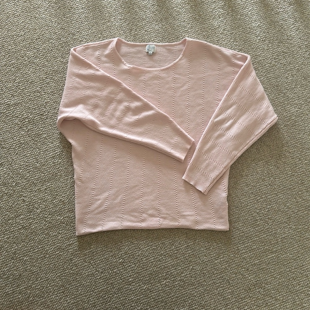 Blue Rein Francesca’s Pink Sweater